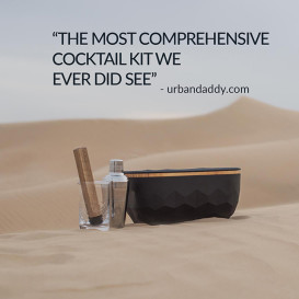 THE Q-KIT -First Ever Cocktail Kit With Recipe App