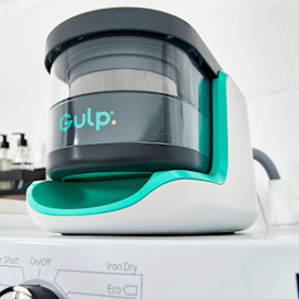 Gulp. Washing machine microplastic filter.