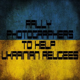 Rally photographers for the UKRAINIANS