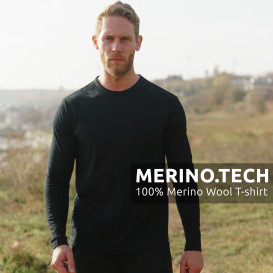 Merino.Tech Organic Merino Wool T-shirt