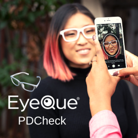 EyeQue PDCheck: Fast, Easy, Accurate, Instant PD