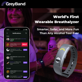 GreyBand: Wearable Breathalyzer