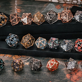 Handcrafted Ancient Myth TRPG Dice Collection