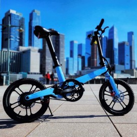 OXFO OX1: The Most Stylish Fold & Roll E-bike