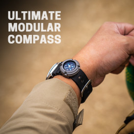 Path-24: Watchband & Keychain Compass in One
