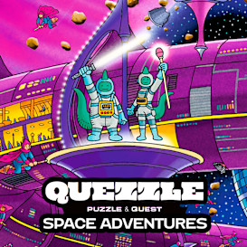Quezzle Space Adventures - Puzzle Board Game
