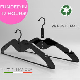 COMPACT HANGER: World's most space saving hanger