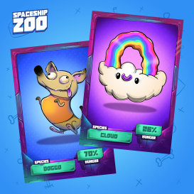 Spaceship Zoo - A Creature Stacking Card Game