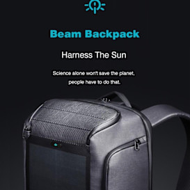 Beam Backpack - The Best Solar Power Backpack