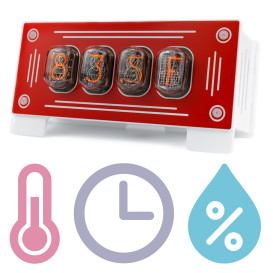 Nixie Clock Thermometer Hygrometer Arduino Shield