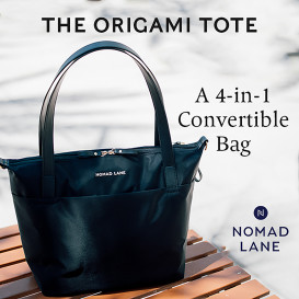 Origami 4-in-1 Tote, Backpack, Crossbody, Carry-On