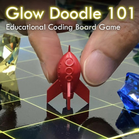Glow Doodle 101 - Educational Coding Board Game