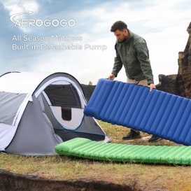 All Season Sleeping Pad Built-in Detachable Pump