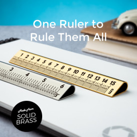 The Most Innovative Brass Ruler Ever!