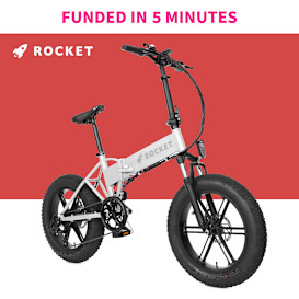 Rocket eBike: Self-Charging, 100-Mile Range eBike