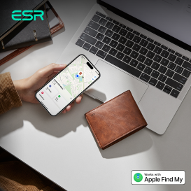 World's 1st Wallet with Built-in Find My