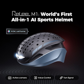 Relee M1: World's 1st All-in-1 AI Sports Helmet