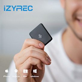 iZYREC: Smallest & Most Easy-to-Use Voice Recorder