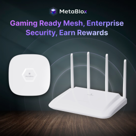 MetaBlox ROAM WiFi 6 Intelligent Router Miner