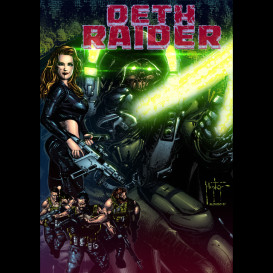 DETH RAIDER GRAPHIC NOVEL BY ROB HUNTER