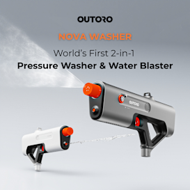 OUTORO 2-in-1 Pressure Washer & Water Blaster
