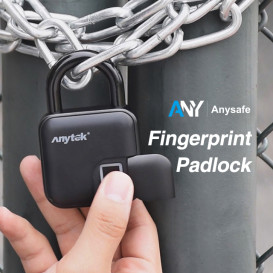 Anylock Fingerprint Padlock:Safe And Fast!