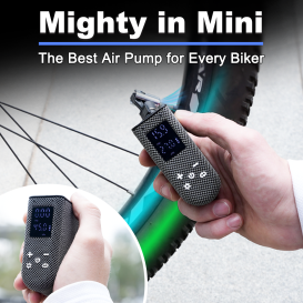 AirGo Ⅱ: Evolved Mini Bike Pump for Cycling Fans