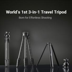 HEIPI: The Most Compact 3-in-1 Travel Tripod