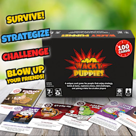Wacky Puppies NSFW: A Very Different Party Game