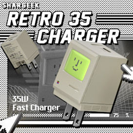 SHARGEEK Retro 35 GaN Charger