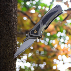 Titanium Utility Knife with Replaceable Blade