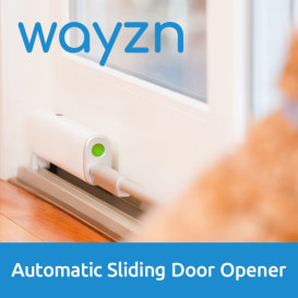 Wayzn - Automatic Sliding  Pet Door Opener