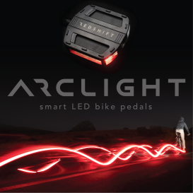 Arclight Bike Pedals: Stand Out, Stay Safe