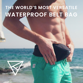 Angle Bag - waterproof beach swimming belt bag