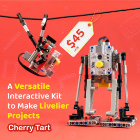 Cherry Tart: Sound-activated Building Block