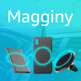 Magginy: The Coolest Magnetic Wireless Car Charger