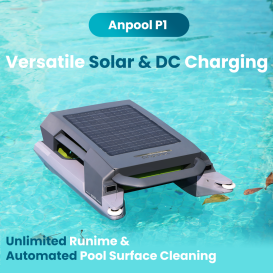 Anpool P1: Dual Energy System Robotic Pool Skimmer
