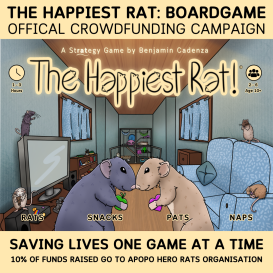 The Happiest Rat: Boardgame by Benjamin Cadenza