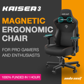 AndaSeat Kaiser 3 - Ultimate Magnetic Gaming Chair