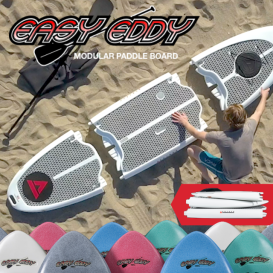 Easy Eddy Three-Piece Modular SUP Paddle Board