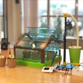 Integrating Gardening and Electronics - Greenhouse