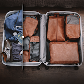 Save Space in Luggage with Vasco Bags.