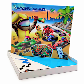 Wheel to Wheel Formula Racing Board Game