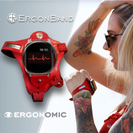 ErgonBand, the best ERGONOMIC watch band, Handmade