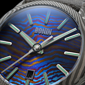 OVD Ronin: A Damascus steel watch