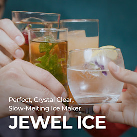Jewel Ice: Perfect, Crystal Clear Ice Maker