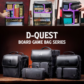 Modular Boardgame Backpack, Case, Cube & Sling Bag