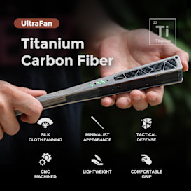 UltraFan: Titanium & Carbon Fiber EDC Fan
