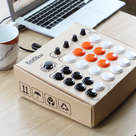 Beatbox by Rhythmo - DIY Cardboard MIDI Controller