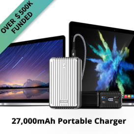 SuperTank: A Week of Phone Power, Rapid Recharge